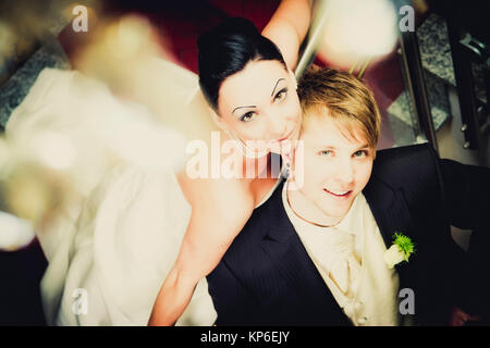 Brautpaar - couple de mariage Banque D'Images