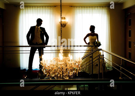 Brautpaar - couple de mariage Banque D'Images