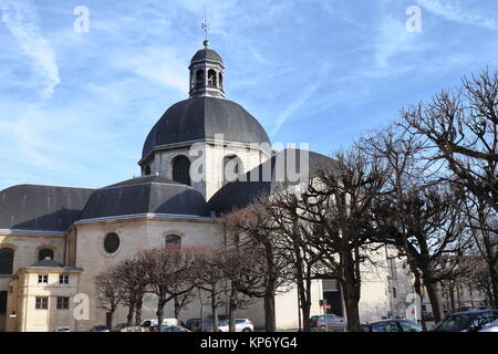 L'église Saint-Louis - Hôpital de la Pitié-Salpétrière - Paris - France Banque D'Images