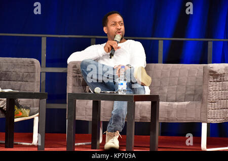 Jaleel White assiste à la Comic Con 2017 à Dortmund Westfalenhallen l le 10 décembre 2017 à Dortmund, en Allemagne. Banque D'Images