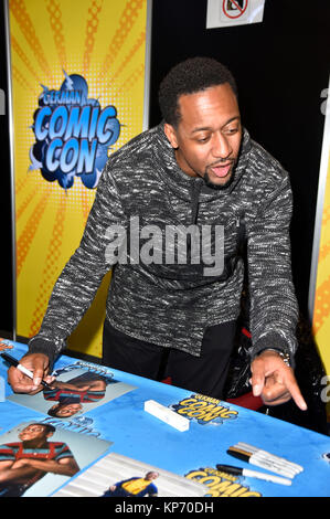 Jaleel White assiste à la Comic Con 2017 à Dortmund Westfalenhallen l le 9 décembre 2017 à Dortmund, en Allemagne. Banque D'Images