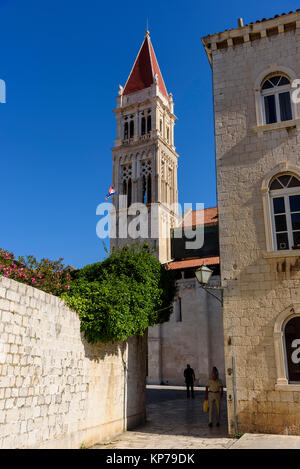 La vieille ville de Trogir, Croatie Banque D'Images
