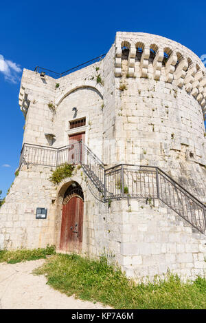 La Tour, la vieille ville de Trogir, Croatie Banque D'Images