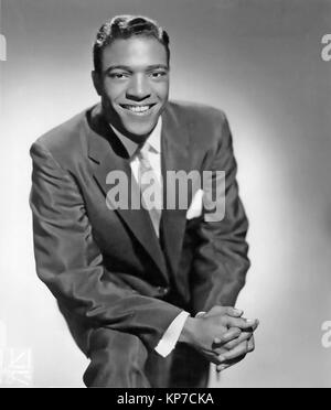 CLYDE McPHATTER (1932-1972) Photo de promotion de l'artiste américaine à propos de 1959 Banque D'Images