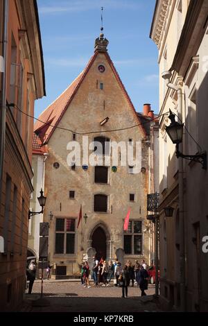 Maison Musee Great Guild Dans La Vieille Ville Tallinn Estonie