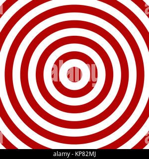 Anneaux d'arrière-plan blanc rouge Banque D'Images