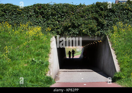 Tunnel de béton location Banque D'Images