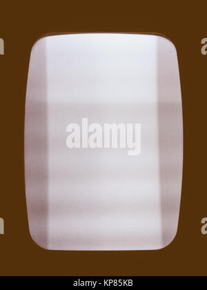 Bruit analogique o vieux CRT écran vacillante vintage Banque D'Images