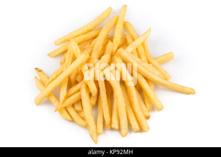 Frites isolated Banque D'Images