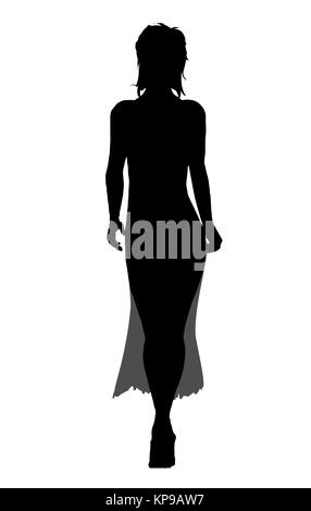 Modèle de mode Banque D'Images