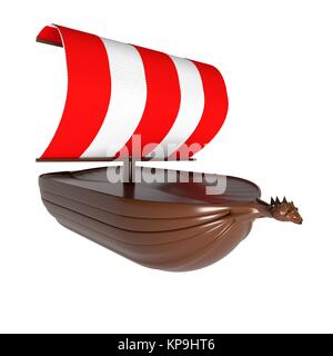 Drakkar, Viking Ship Banque D'Images