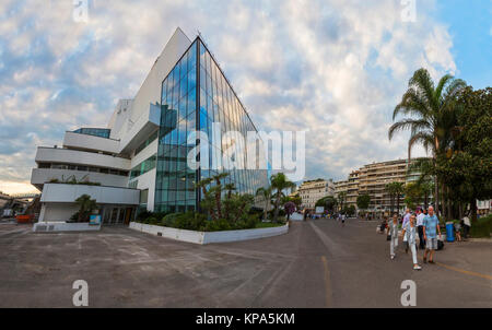 CANNES, FRANCE - 8 septembre 2015, Casino de palais de Film à Cannes. Banque D'Images