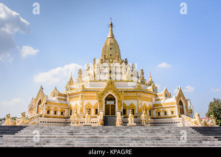 Swe Taw Myat, Tooth Relic à Yangon, Myanmar, Déc-2017 Banque D'Images