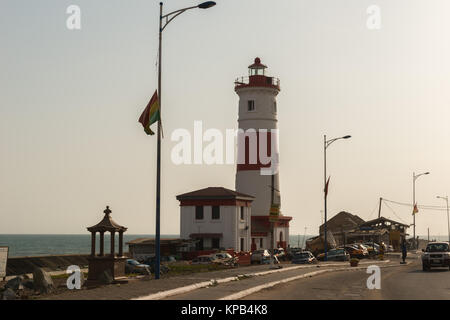 Phare de Jamestown, village de pêcheurs de Jamestown, Accra, Ghana, Afrique de l'Ouest Banque D'Images