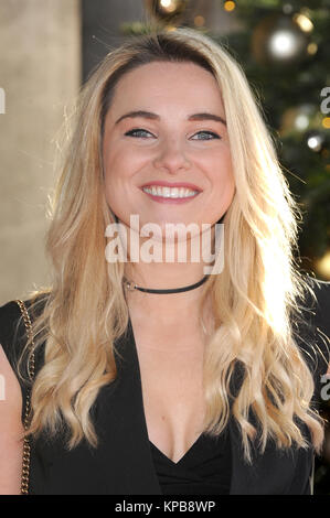 Sian Welby assiste à la remise des prix Déjeuner de Noël au tric Grosvenor House de Londres. 12 décembre 2017 © Paul Treadway Banque D'Images