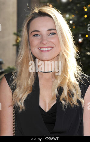 Sian Welby assiste à la remise des prix Déjeuner de Noël au tric Grosvenor House de Londres. 12 décembre 2017 © Paul Treadway Banque D'Images