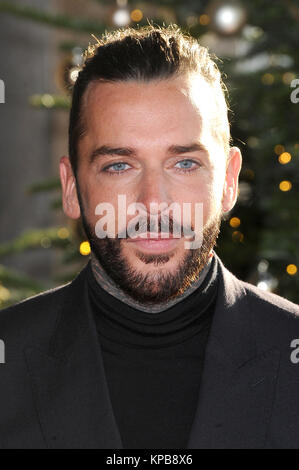 Pete Wicks assiste à la remise des prix Déjeuner de Noël au tric Grosvenor House de Londres. 12 décembre 2017 © Paul Treadway Banque D'Images