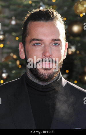 Pete Wicks assiste à la remise des prix Déjeuner de Noël au tric Grosvenor House de Londres. 12 décembre 2017 © Paul Treadway Banque D'Images