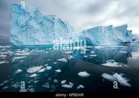 Les icebergs dans l'Antarctique Banque D'Images