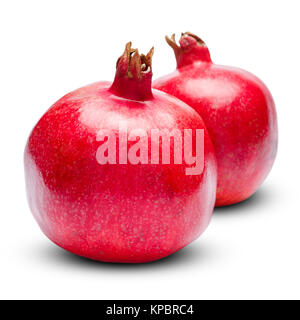 Les grenades isolé sur blanc. clipping path Banque D'Images