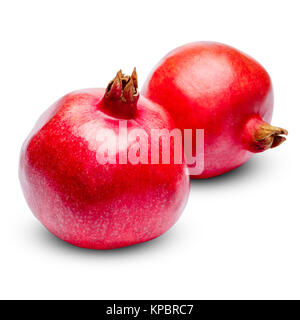 Les grenades isolé sur blanc. clipping path Banque D'Images