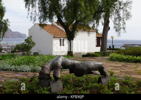 Chapelle de Santa Catarina dans le parc homonyme Banque D'Images