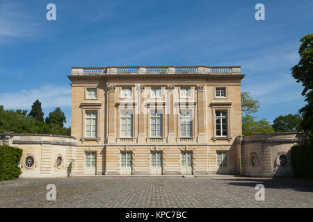 Petit Trianon, jardins de Versailles, France. Banque D'Images