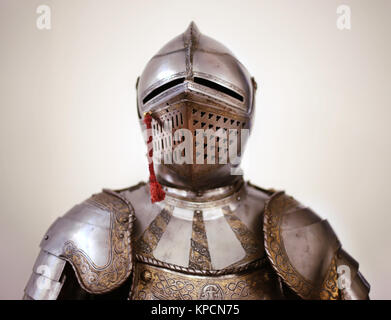 Armures de métal antique Banque D'Images