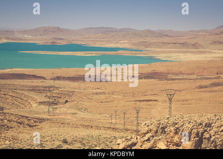 Lake al-Hassan addakhil à Errachidia maroc Banque D'Images