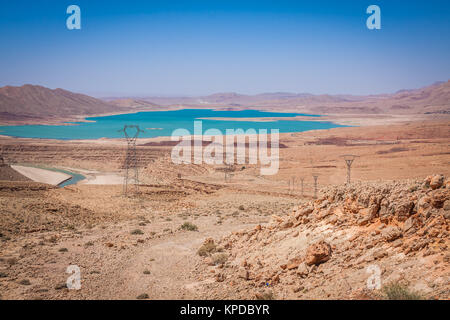 Lake al-Hassan addakhil à Errachidia maroc Banque D'Images