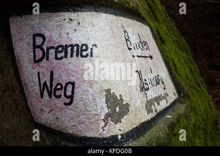 Ilsetal Nationalpark Harz Banque D'Images