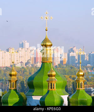 Dôme de l'église de Kiev Banque D'Images