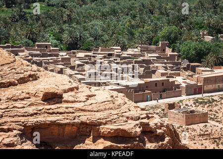 Vallée du Dadès gorges,Maroc,Afrique Banque D'Images