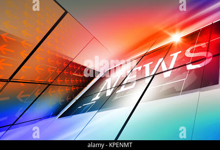 Nouvelles du monde numérique moderne graphiques background Banque D'Images