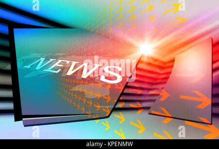 Nouvelles du monde numérique moderne graphiques background3 Banque D'Images