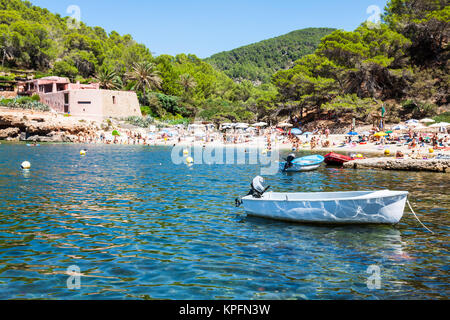 Ibiza Cala de Sant Vicent août 20,2013 Banque D'Images