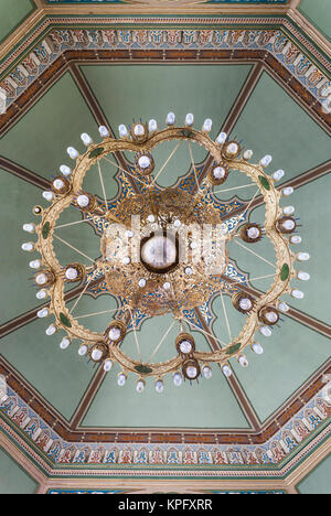 Bulgarie, Sofia, Sofia synagogue, construite 1909, deuxième plus grande synagogue sépharade de l'intérieur Banque D'Images