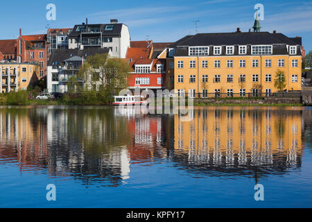 Le Danemark, la Nouvelle-Zélande, Hillerod, vue sur la ville Banque D'Images