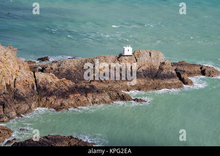 Jerbourg Point sur Guernesey Banque D'Images