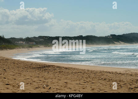 Le Mozambique, plage de Ponta do Ouro Banque D'Images