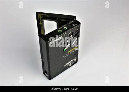 12/13/2017 - Aerzen/Allemagne - Une image d'un walkman Sony Banque D'Images