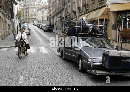 Tombé sur la tête (TV movie) Banque D'Images