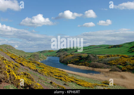 Mire Loch, St Abbs, Scottish Borders Banque D'Images