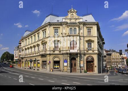 Bielsko-Biala, ville en voïvodie de Silésie, Pologne Banque D'Images