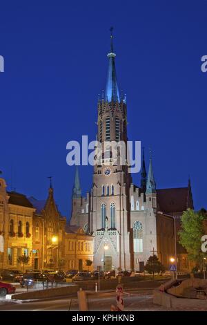 Dans l'église de St Catherine Grybow, Lesser Poland Voivodeship. Banque D'Images