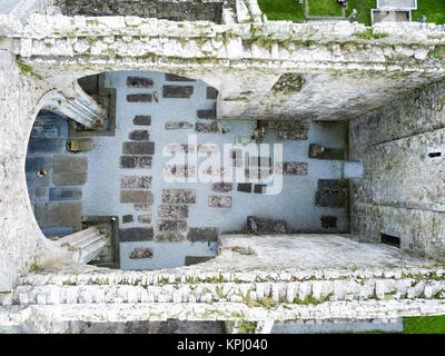 L'Abbaye de Corcomroe, près de l'Bellharbor, Burren, République d'Irlande Banque D'Images