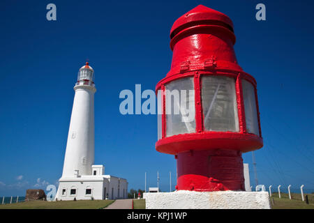 L'Uruguay, Rocha Ministère, La Paloma. Le phare de Cabo Santa Maria de l'extérieur. Banque D'Images