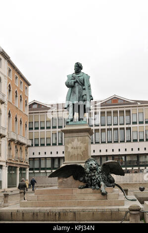 monument à daniele manin à venise Banque D'Images