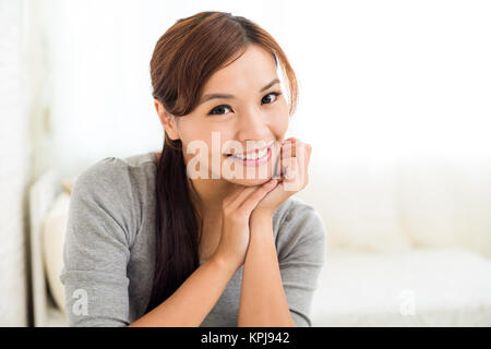 Asian woman portrait Banque D'Images