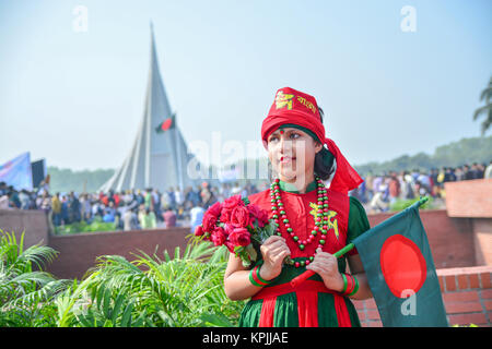 Célébration de la victoire au Bangladesh Banque D'Images